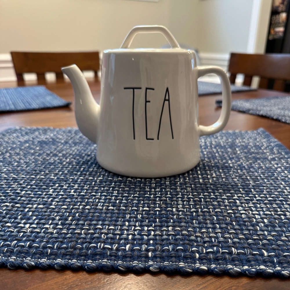 Rae Dunn Ceramic Teapot with Handle